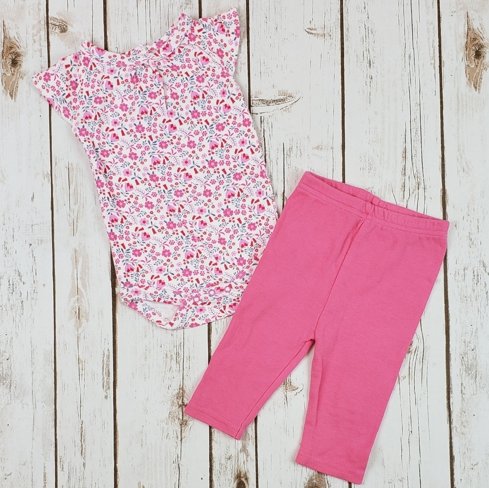 Baby Girls Outfit, Size 3-6 Months